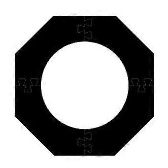 Splicing Dart Board Wall Protector Universal EVA Octagon Dart Backboard Wall Protection Surround Backing Guard Dart Board Accessories