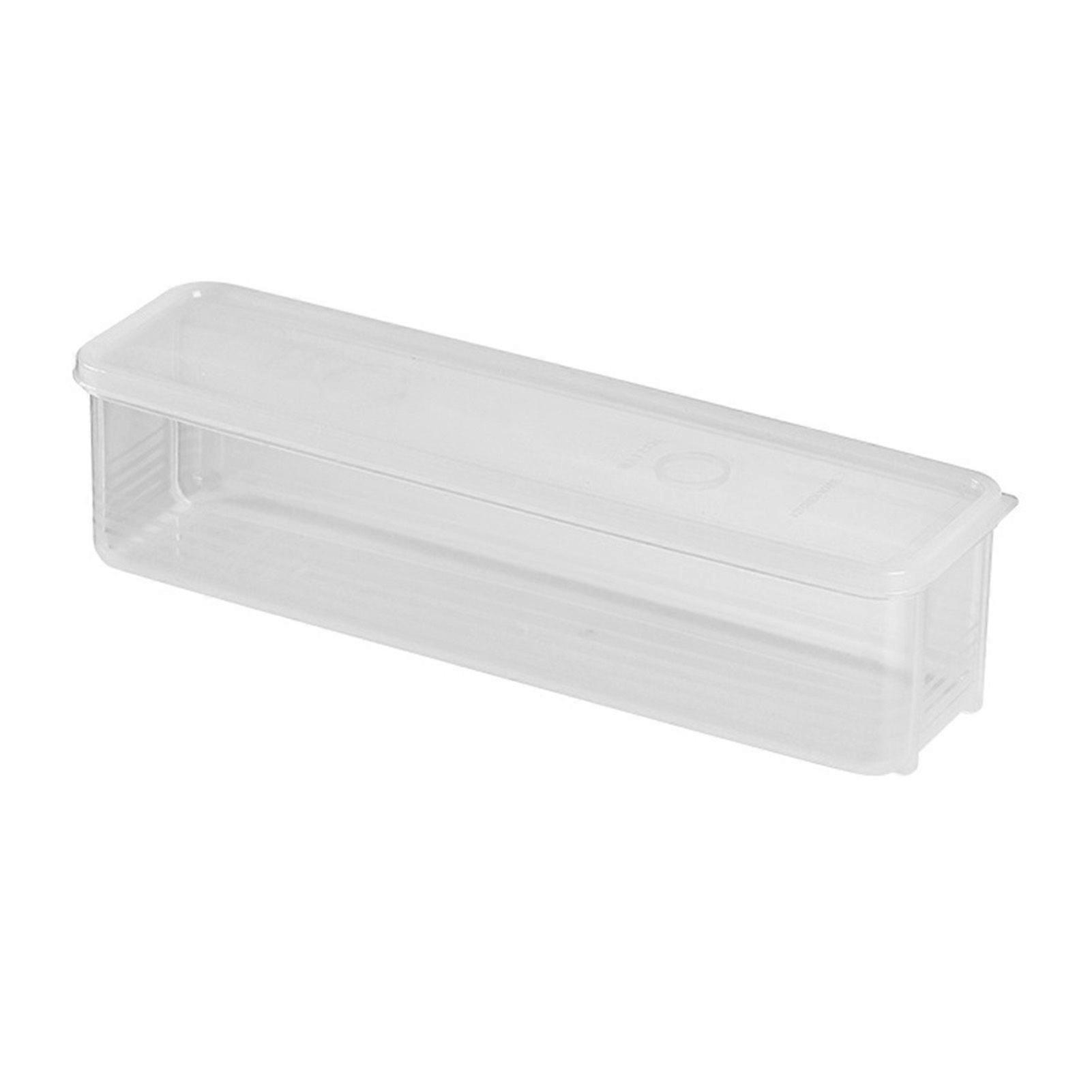 Noodle Container Transparent Stackable Sealed Moisture-proof with Cover Fresh-keeping Rectangle Spaghetti Box Preservation Storage Box Kitchen Accesso