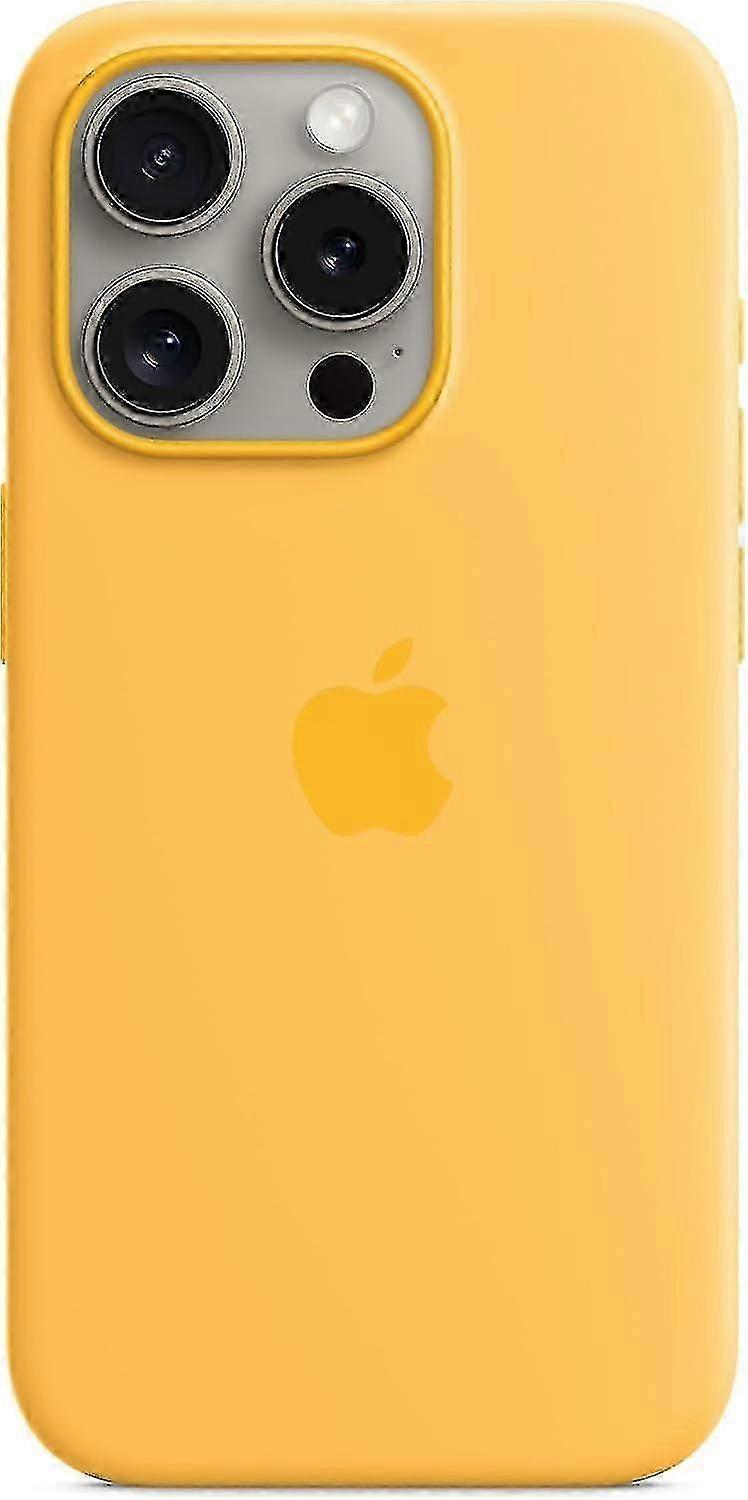 For Apple iPhone 15 Pro Silicone Case with MagSafe