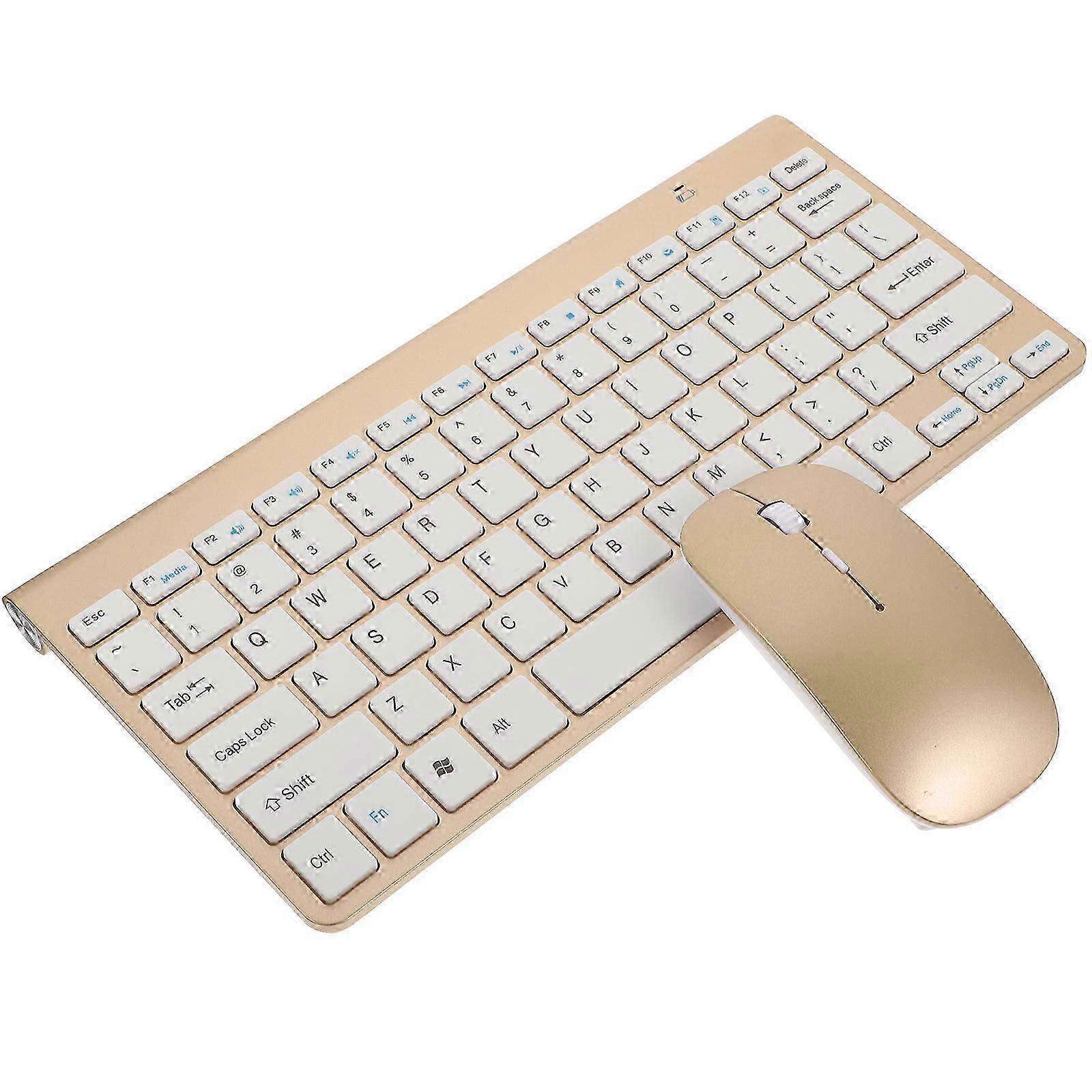 Wireless Keyboard Mouse Combo with Plug and Play Function 1Set
