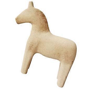 1pc DIY Animal Horse Ornaments Creative Wooden Blank Unfinished Horse Crafts