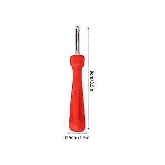 33 Pcs Bike Tool Valvola del pneumatico Puller Strumento di rimozione del nucleo della chiave del nucleo della chiave del pneumatico Strumento di riparazione della valvola del pneumatico