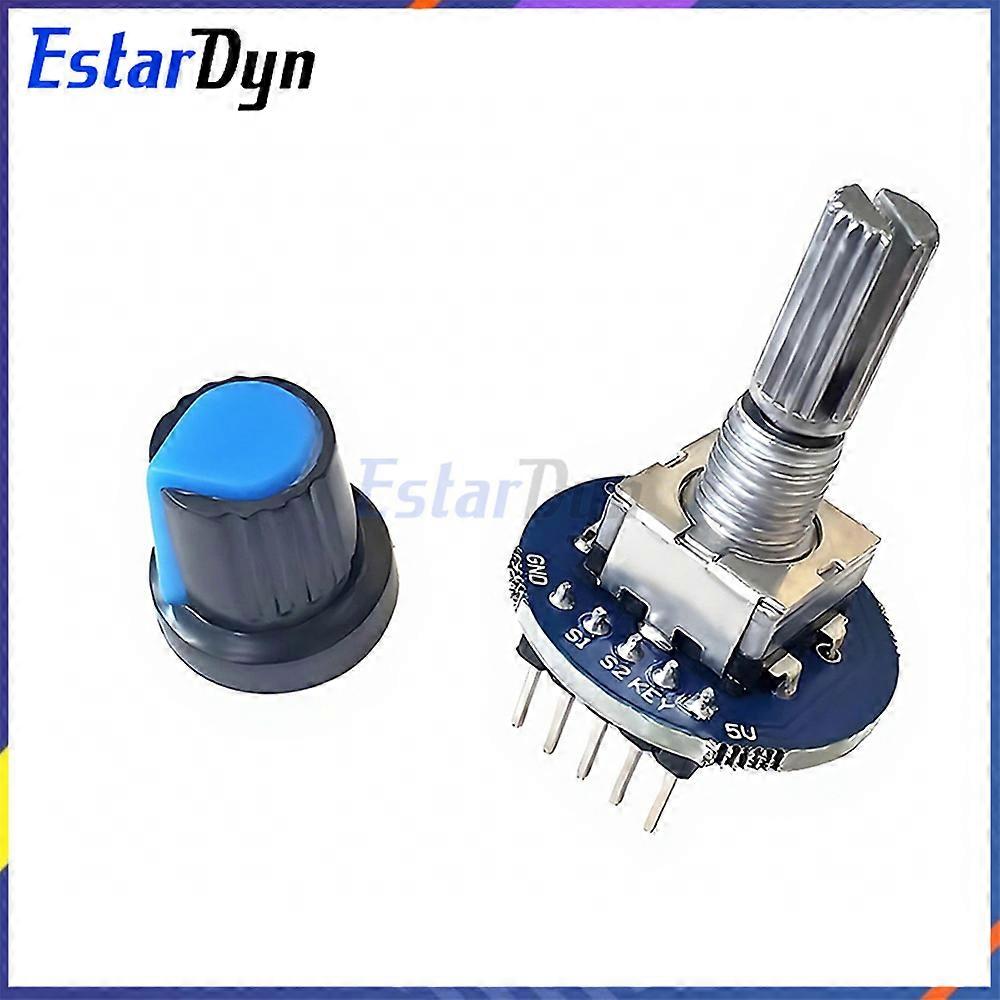 Rotary Encoder Module with Push Button for Arduino and Raspberry Pi