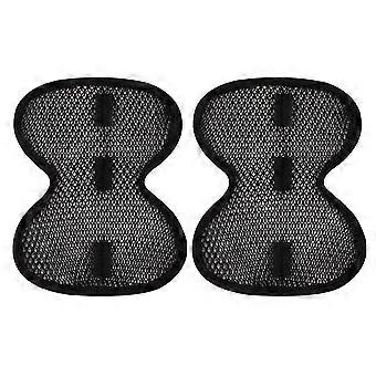 Breathable Headpiece Pad Cushion for Use 2Pcs Black Comfortable Fit