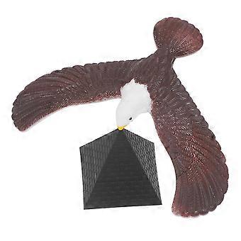 1 set Desktop Balance Eagle Decorazione Balance Uccello Piramide Modello Ornamento Decorazione Domestica