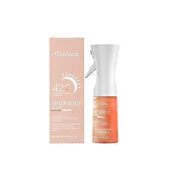 SPF Body Protection Spray  Moisturizing Non-Sticky UV Defense, Refreshing Summer Spray
