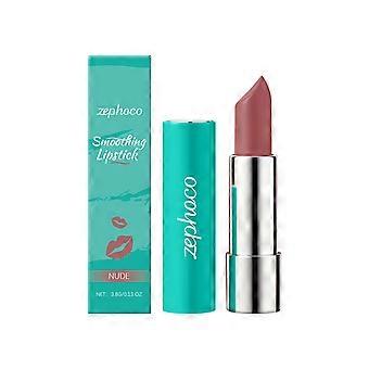 Zephoco Nude Moisturizing Lip Gloss er fugtgivende og delikat. Daglig læbemakeup er let, naturlig, glat og ikke klistret.