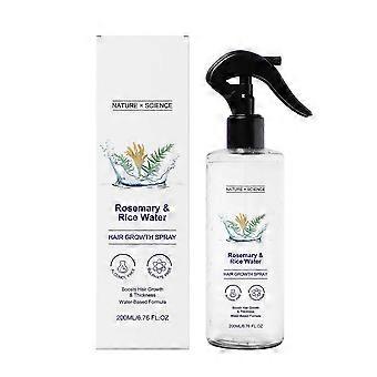 2026 goal Nature x Science Rosemary Water with Rice Water |100% Natural Extract | Soft & Smooth Hair Non-Greasy & Fast Absorbing | 200 ml