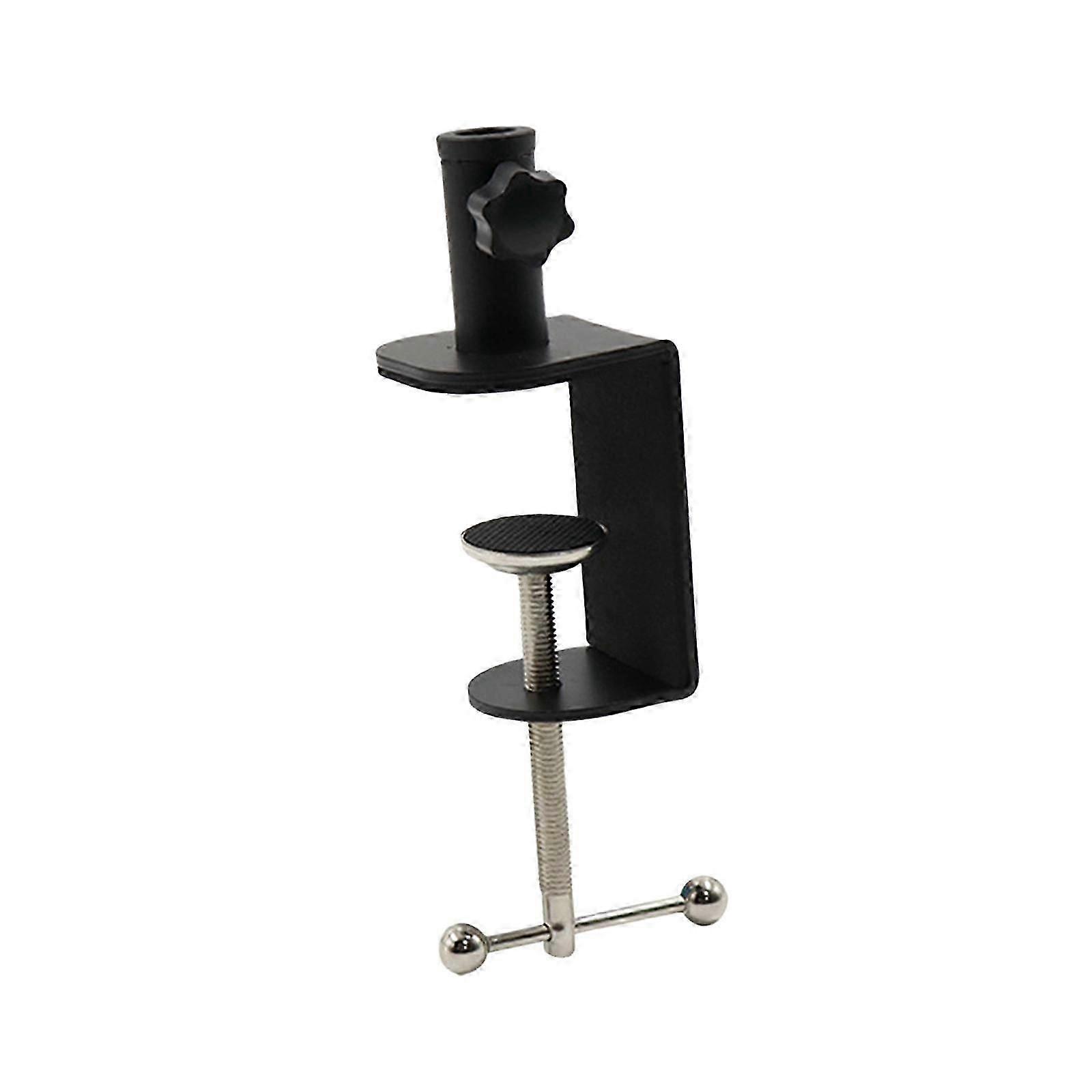 Table Mounting Clamp, Durable Practical with Adjustable Screw Fixed Clip Stable