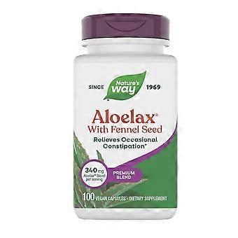 Nature's Way Aloelax Premium Blend, 100 cápsulas (Paquete de 1)