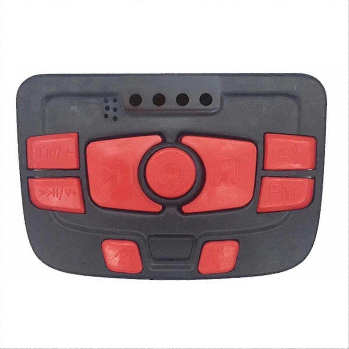 Multifunctional 12V music playback console with central switch and plastic material.-SSZFV