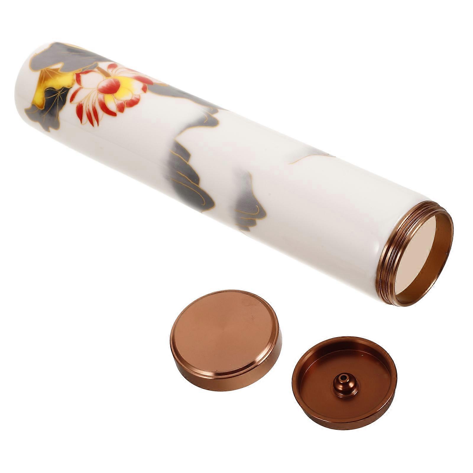 Ceramic Incense Tubes Incense Holders for Storage 3Pcs Pack