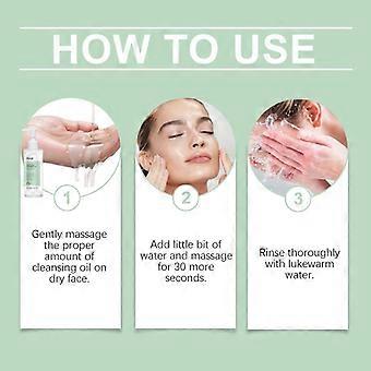 Cica Pore Cleansing Oil For Face Makeup Removal Hydrating Formula Deep Cleans Refreshes Skin Daily Care at Home