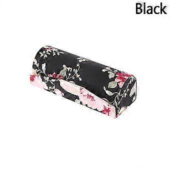 Lipstick Case Mini Mirror Lip Gloss Box Flower Designs Retro Embroidered Jewelry Holder Women Beauty Makeup Storage Fashion Gift