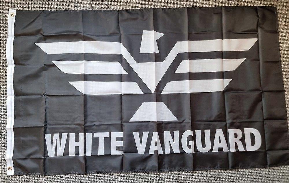 White Vanguard Flagge RL1052
