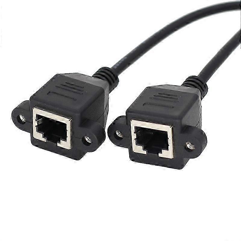 Screw-Lock RJ45 Extender 60cm