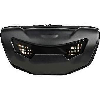 Roller-Lenkertasche, kompatibel mit Rollern – LED-Leuchtaugen, Hartschalenkoffer für Zuhause