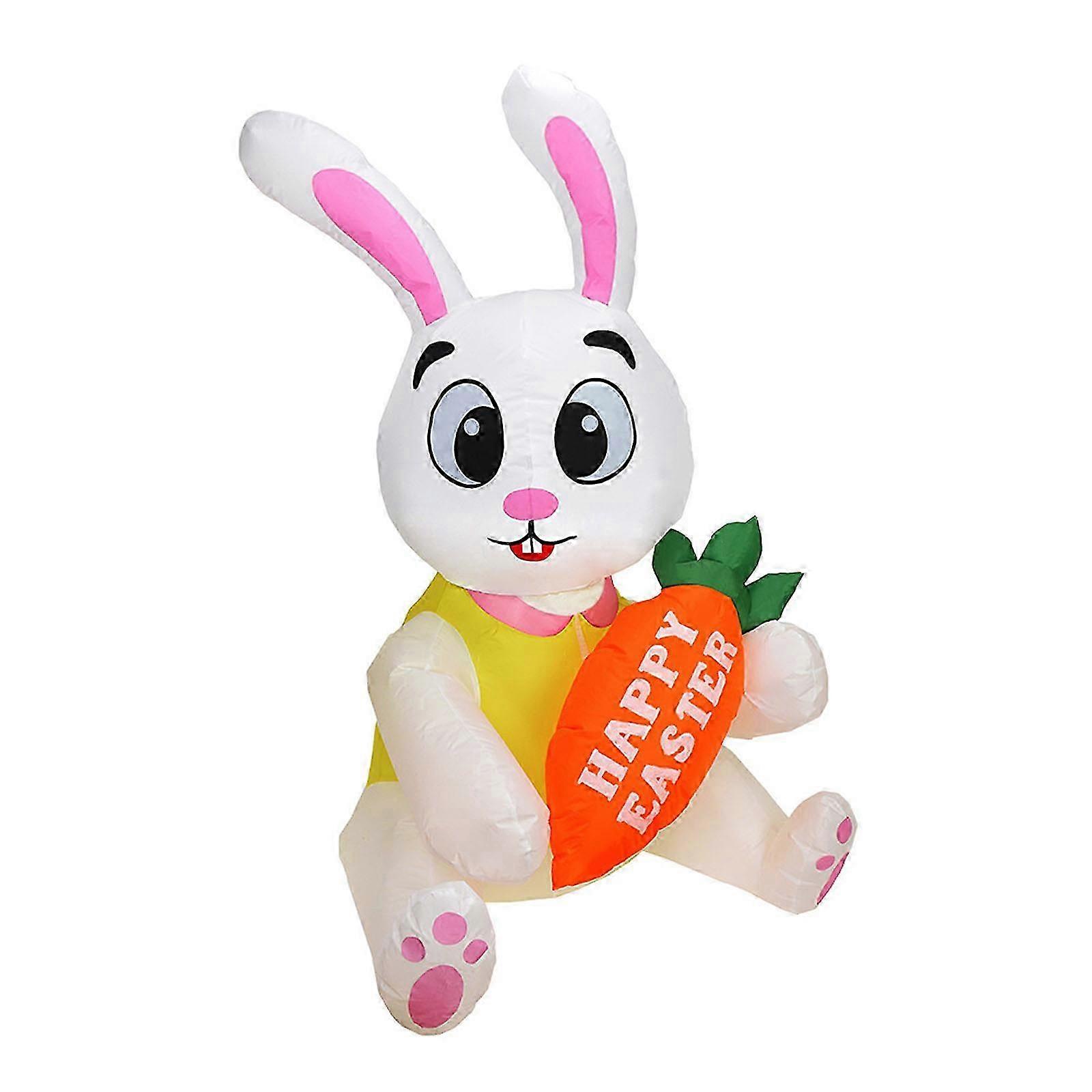 1.6m Inflatable Bunny LED Glow