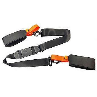 Ski Pole Carrying Strap Adjustable Shoulder Skiboard Fixed with Ant-Slip Pad compatible Outdoor Board Tool NYY