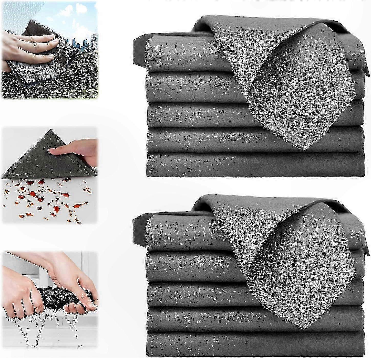 Thickened Reusable Microfiber Cleaning Cloths