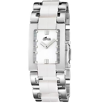 Lotus ceramic Quartz Analog Woman Watch with L15595/1 Ceramic Bracelet