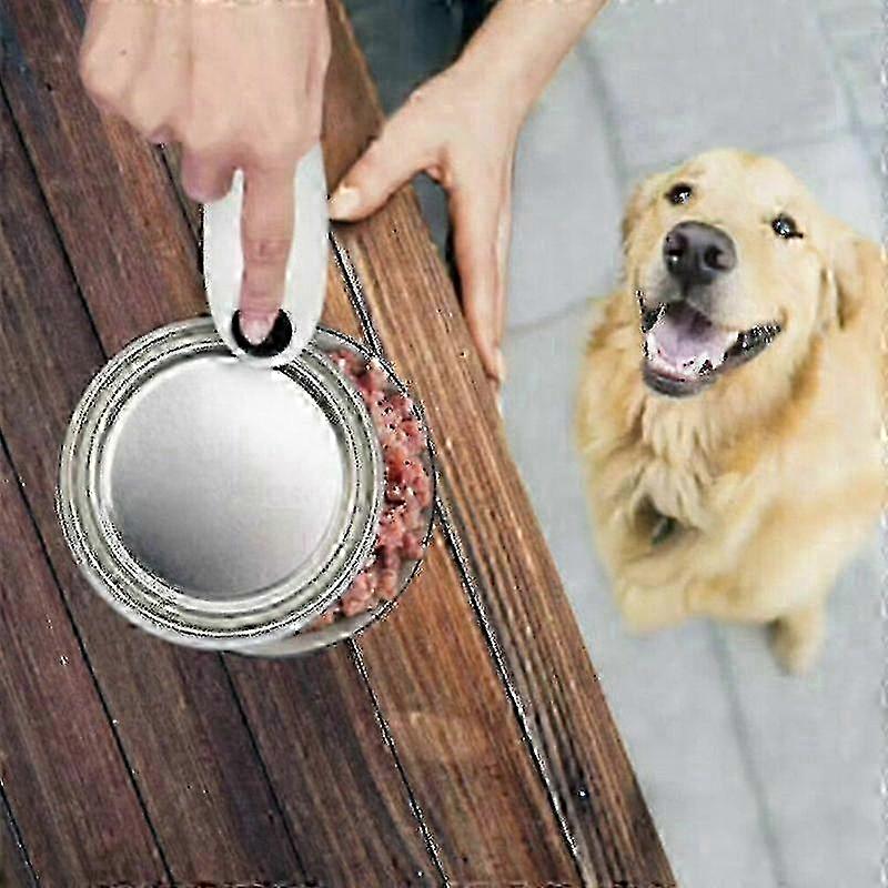 One-Touch Electric Can Opener Compatible with Kitchen Use