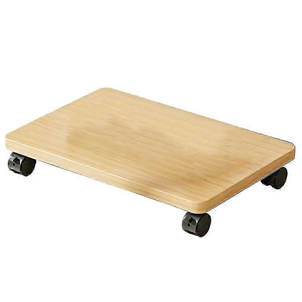 Movable Wood Printer Stand with Casters