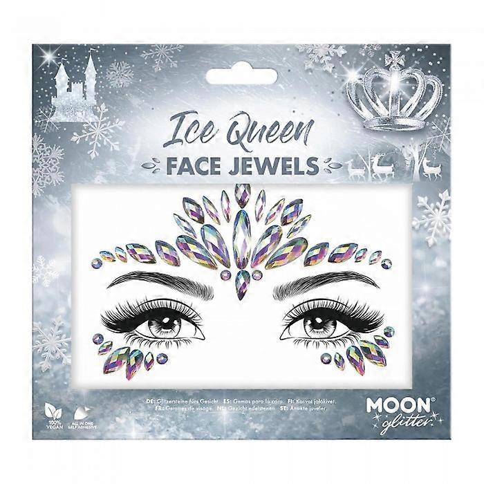 Moon Glitter Ice Queen Face Jewels