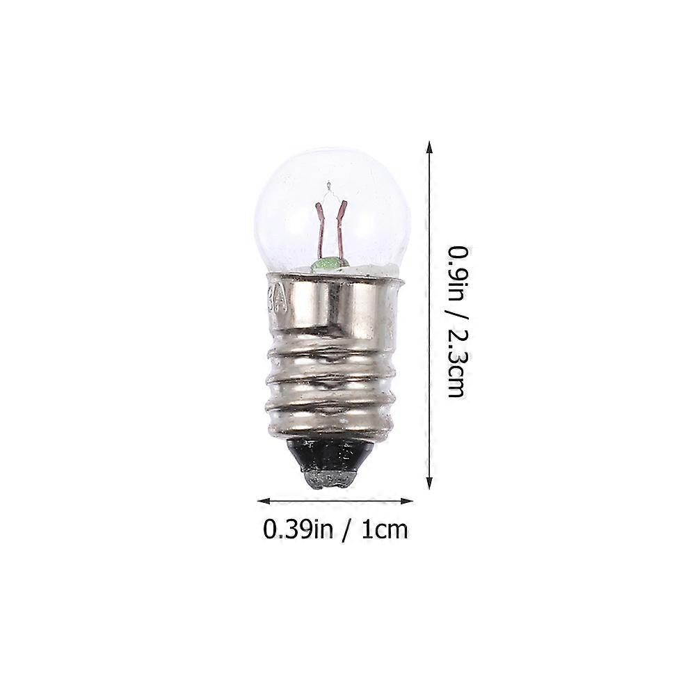 Science Experiments Miniature Tiny Bulbs for Electrical Kit 50Pcs Pack