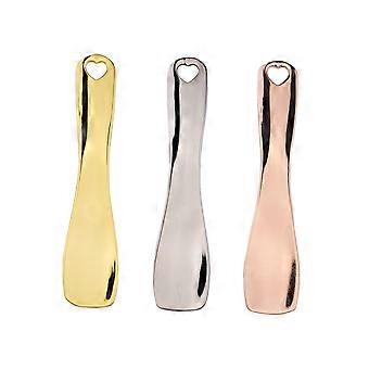 Facial Cream Spatula Set for Skincare Masks and Eye Cream, Metal Scoop with Massage, Gold Silver Rose