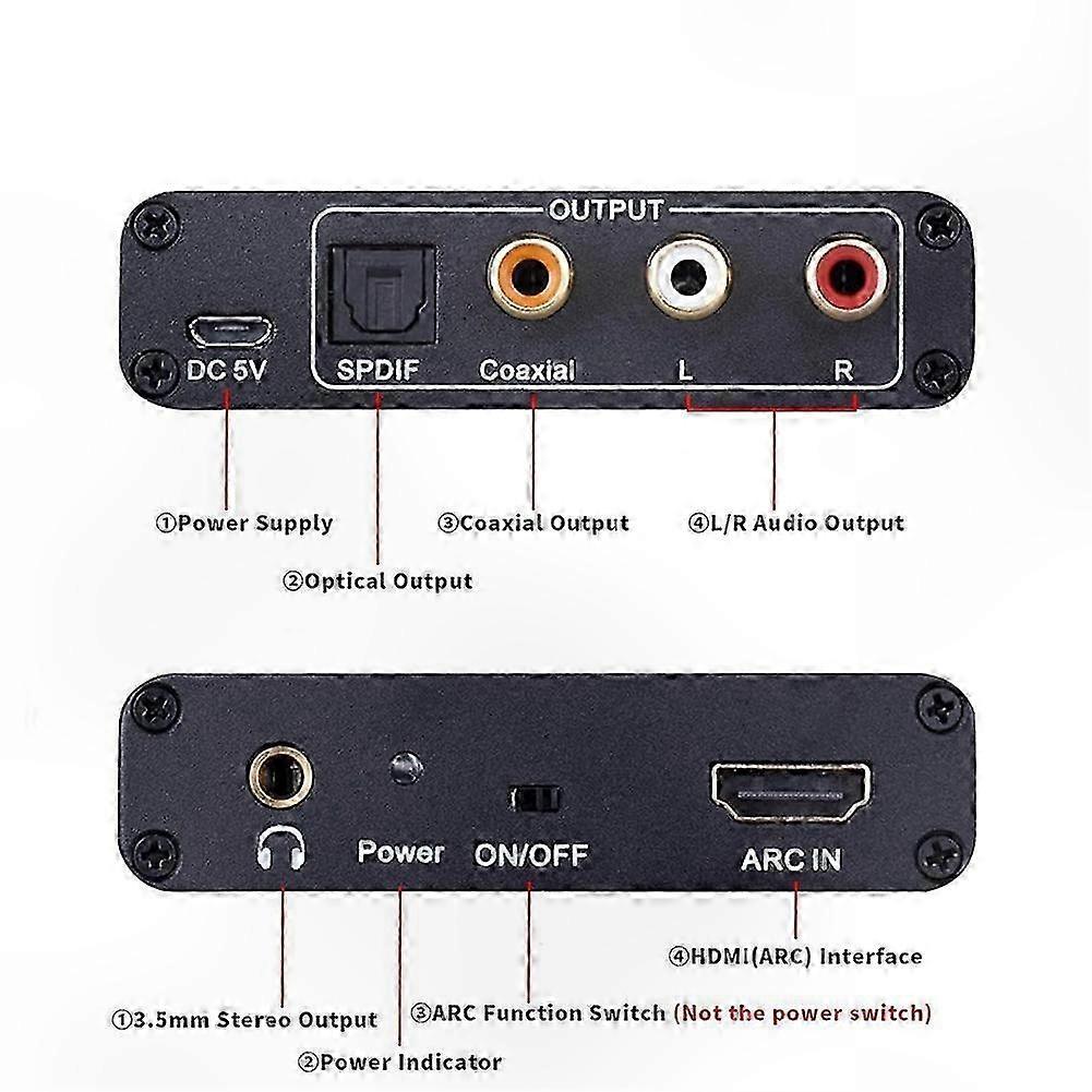 HDMI ARC Audio Extractor Adapter