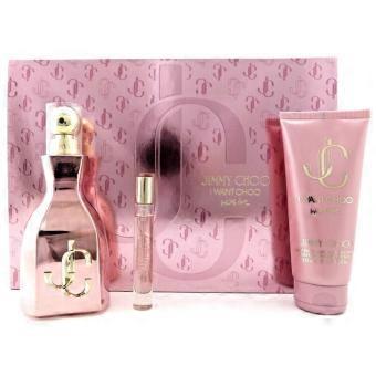 I Want Choo With Love Gift Set EDP 100 ml, miniaturka EDP 7,5 ml a Body Lotion 100 ml