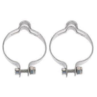 Brake Shifter Line Clip for Bike Cable Clamping 2Pcs Steel Holders PM-brnv