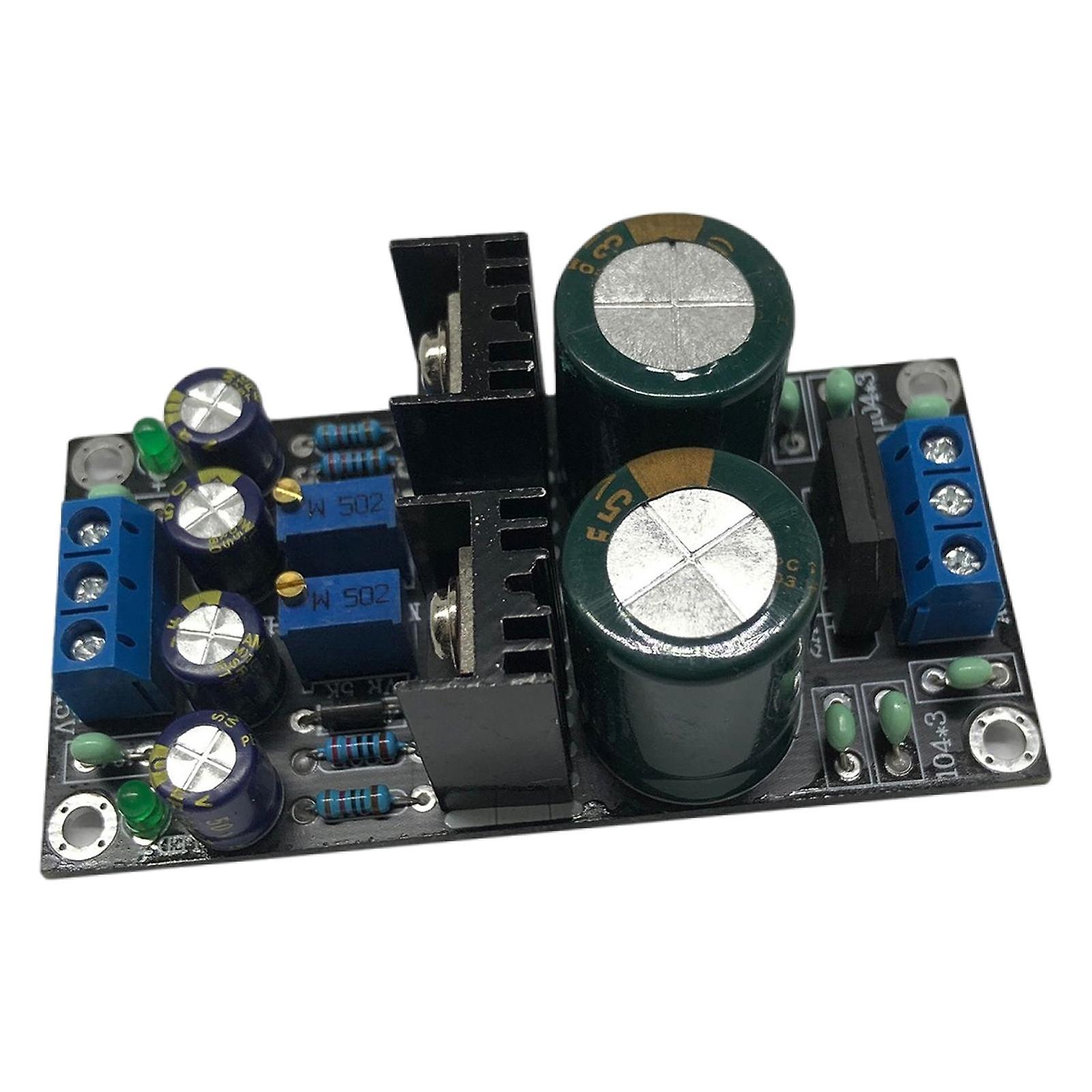 Voltage Regulator Board Positive /Negative Assembled DC10-24V LM317 LM337