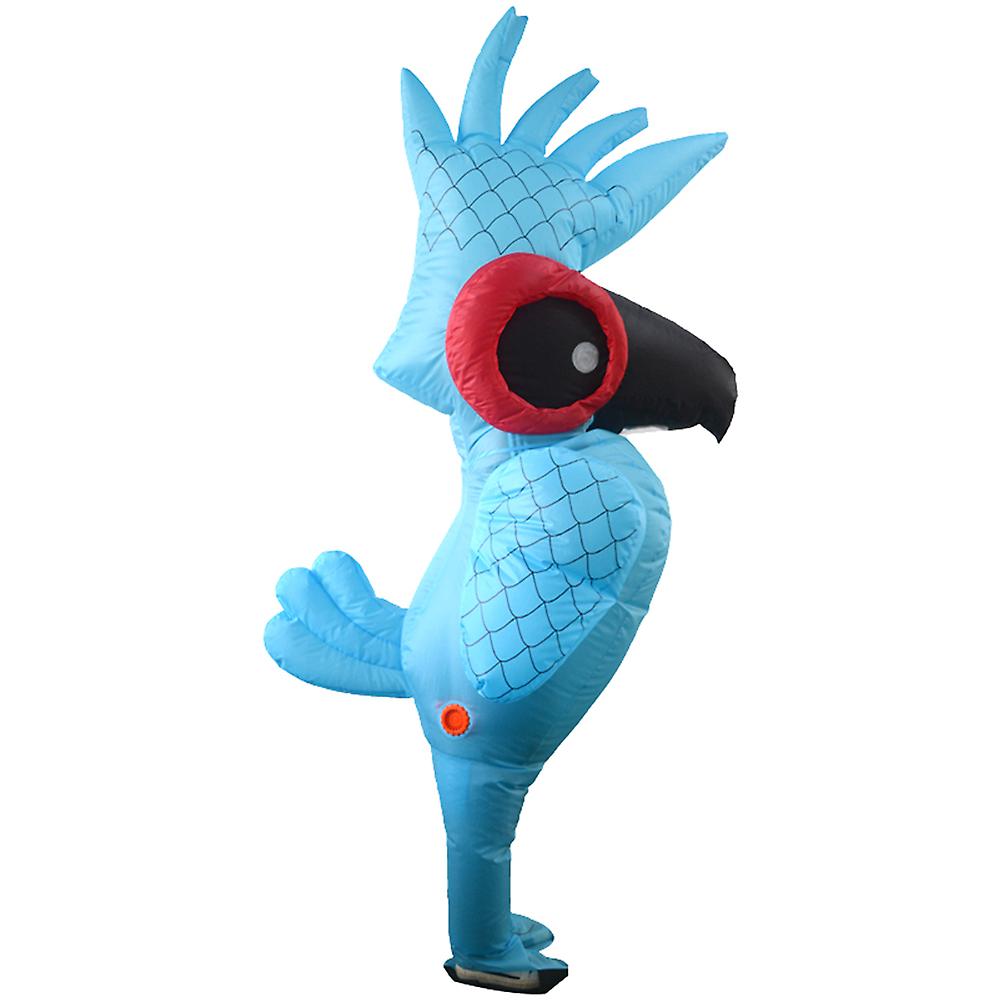 Adults Funny Parrot Inflatable Costume Props Blow Up Inflatable Fancy Dress
