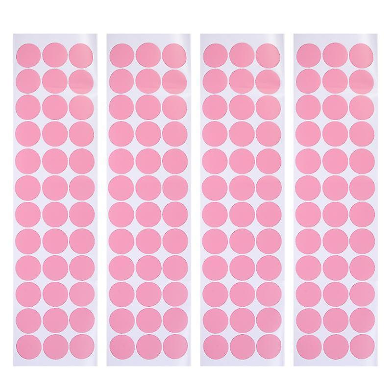 60X16cm Pink Wallpaper 3 Sheets Of Multi-function Dot Stickers Decorative Round Stickers Household W