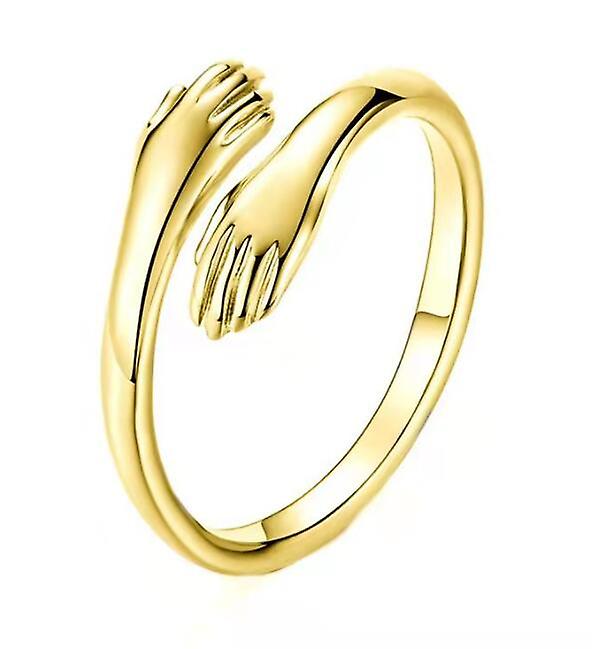 Pxcl Sterling Silver Adjustable Hug Ring