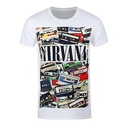 Nirvana Womens/Ladies Cassettes T-Shirt
