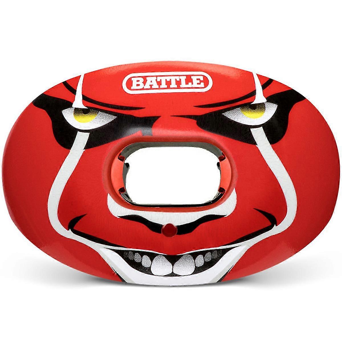 Battle Sports Clown23 Oxygen Lip Protector Mouthguard - Red