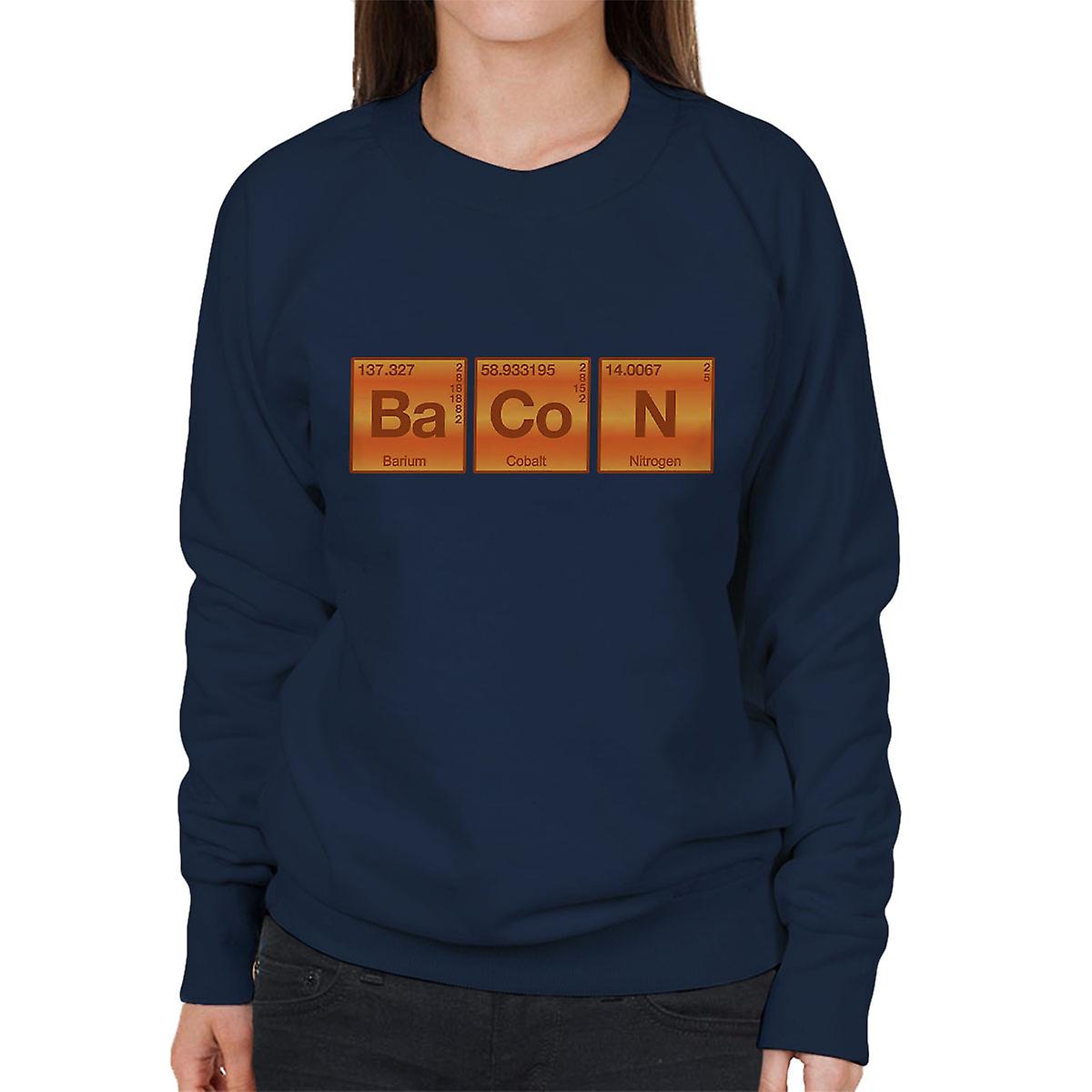 Elementer av Bacon kvinners Sweatshirt