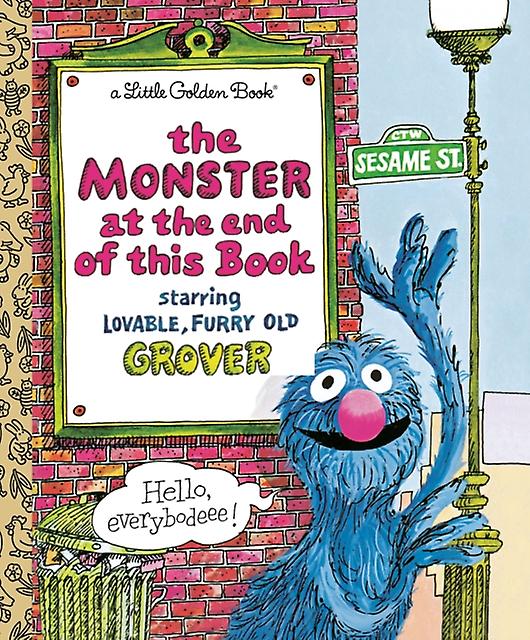 The Monster At The End Of This Book Sesame Street by Jon Stone Paperback Book
