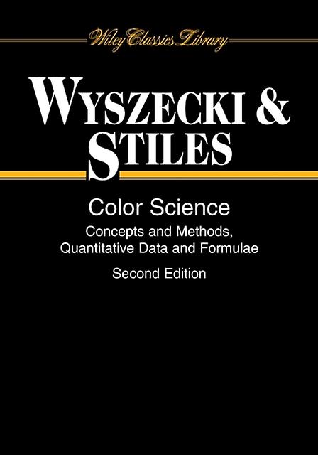 Color Science by W. S. Stiles Paperback Book