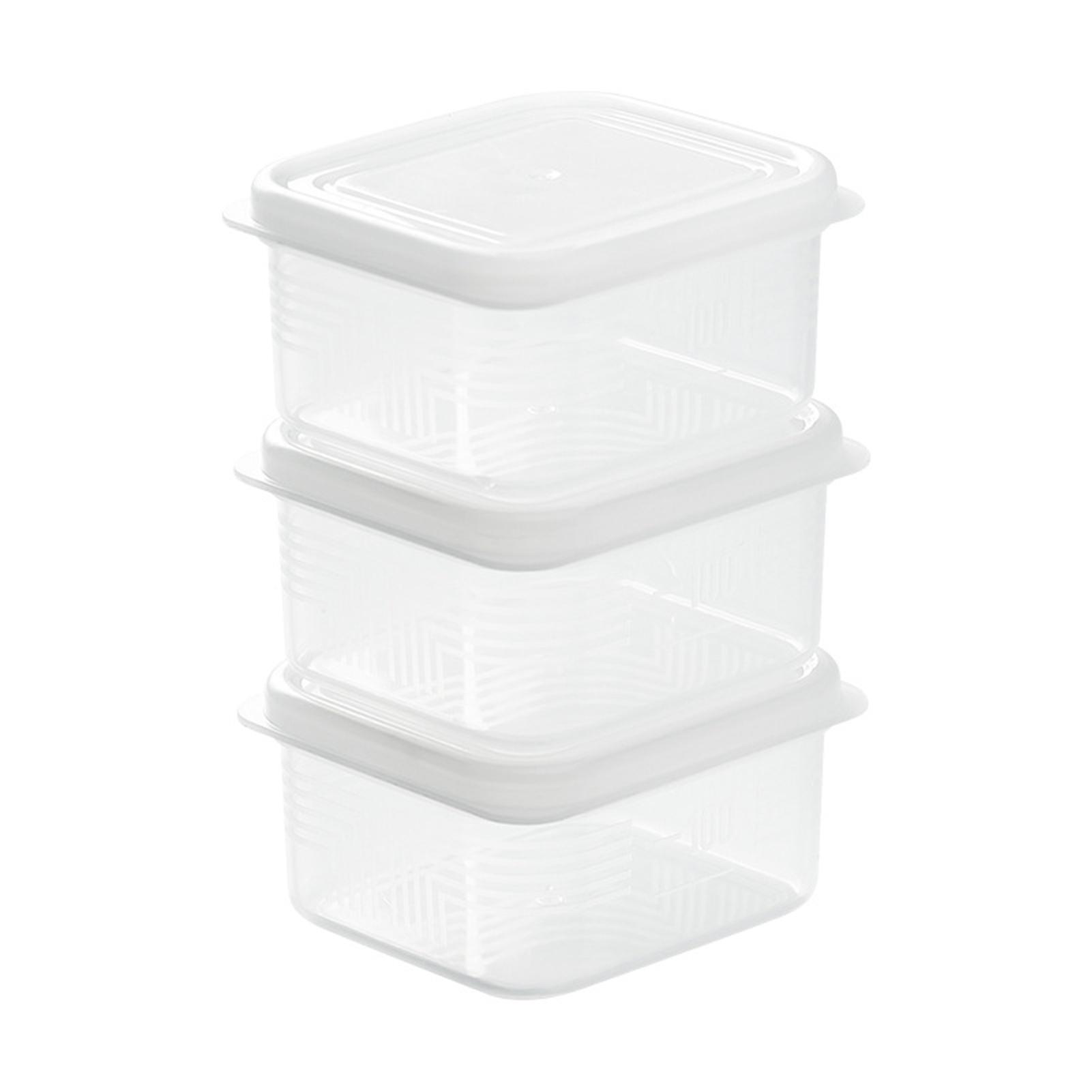 Stackable Plastic Storage Box Heavy Duty Food Containers For Food Storage Organization