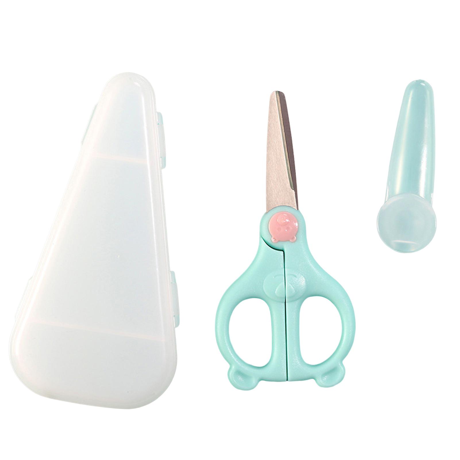 Children Complementary Food Scissors Comfortable And Non-slip Handle Scissors For Chicken Vegetables Herbs