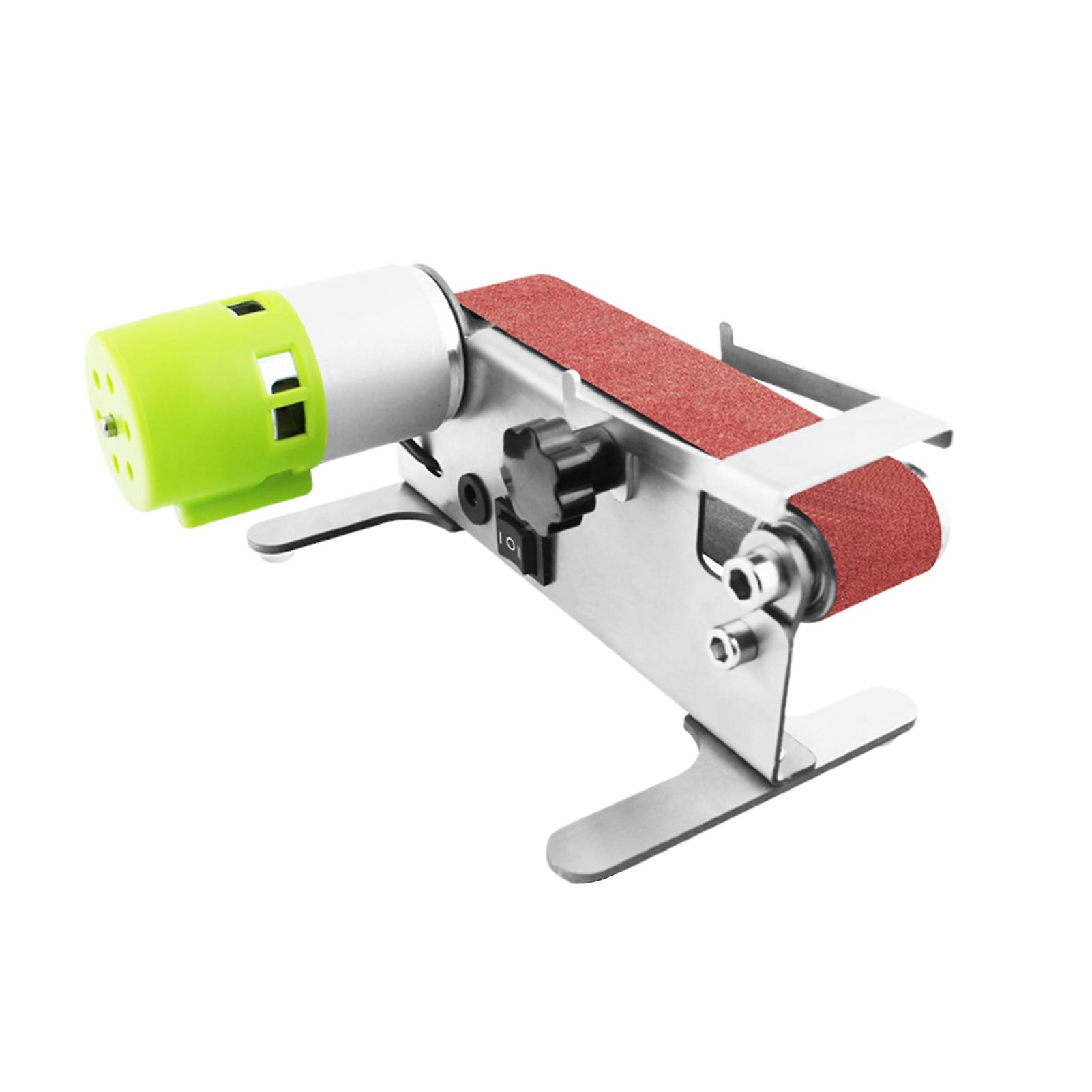 Horizontal Mini Belt Sander Electric Sanding Polishing Grinding Machine