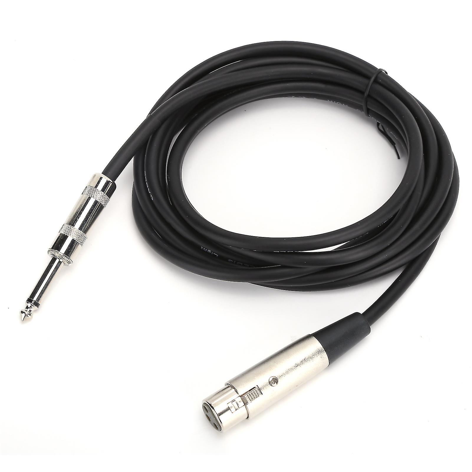 JORINDO XLR to 1/4 Inch TRS Microphone Cable - High-Fidelity, Durable, Noise-Free