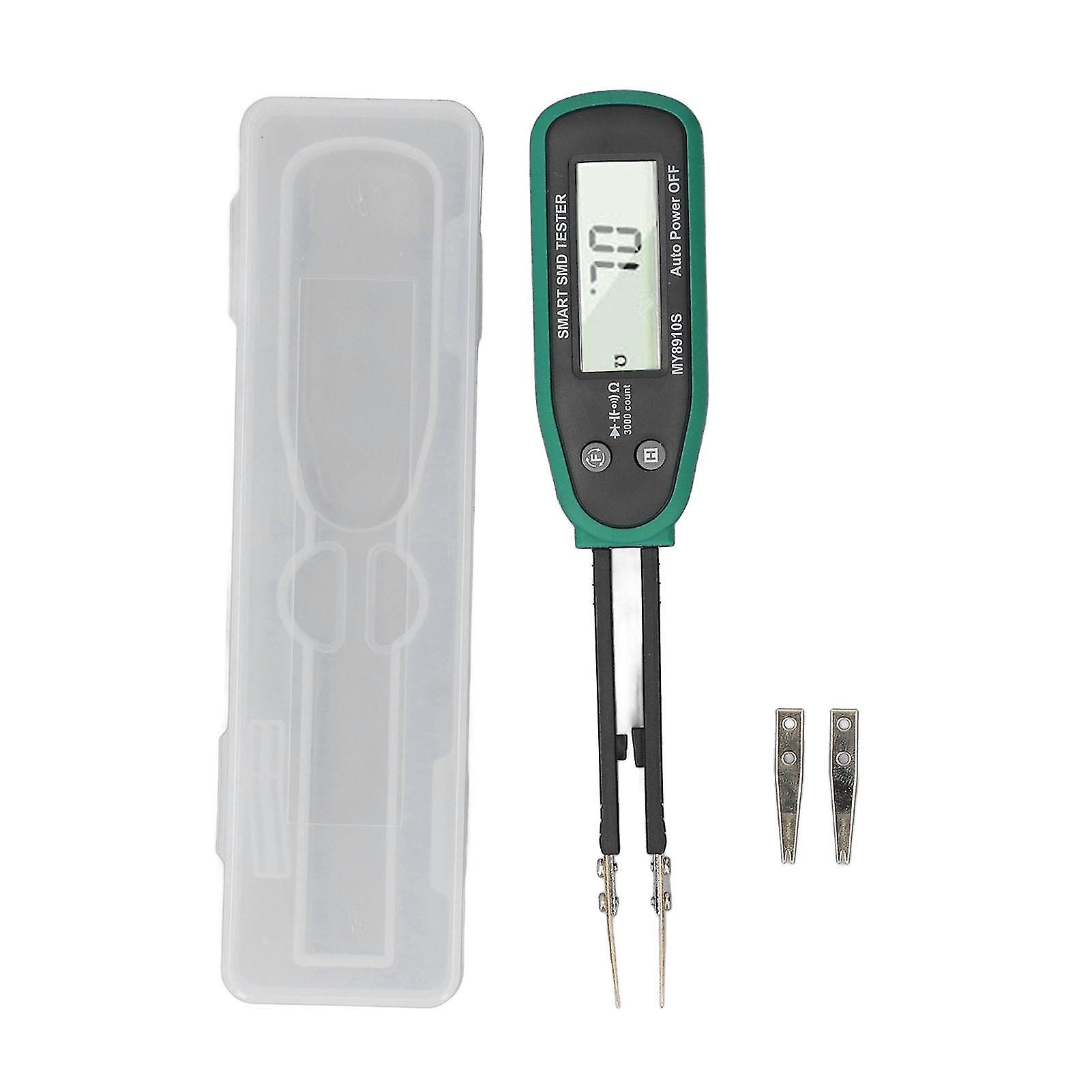 Smart SMD Test Chip Diode Capacitor Digital Tweezers Electronic Component Analyzer
