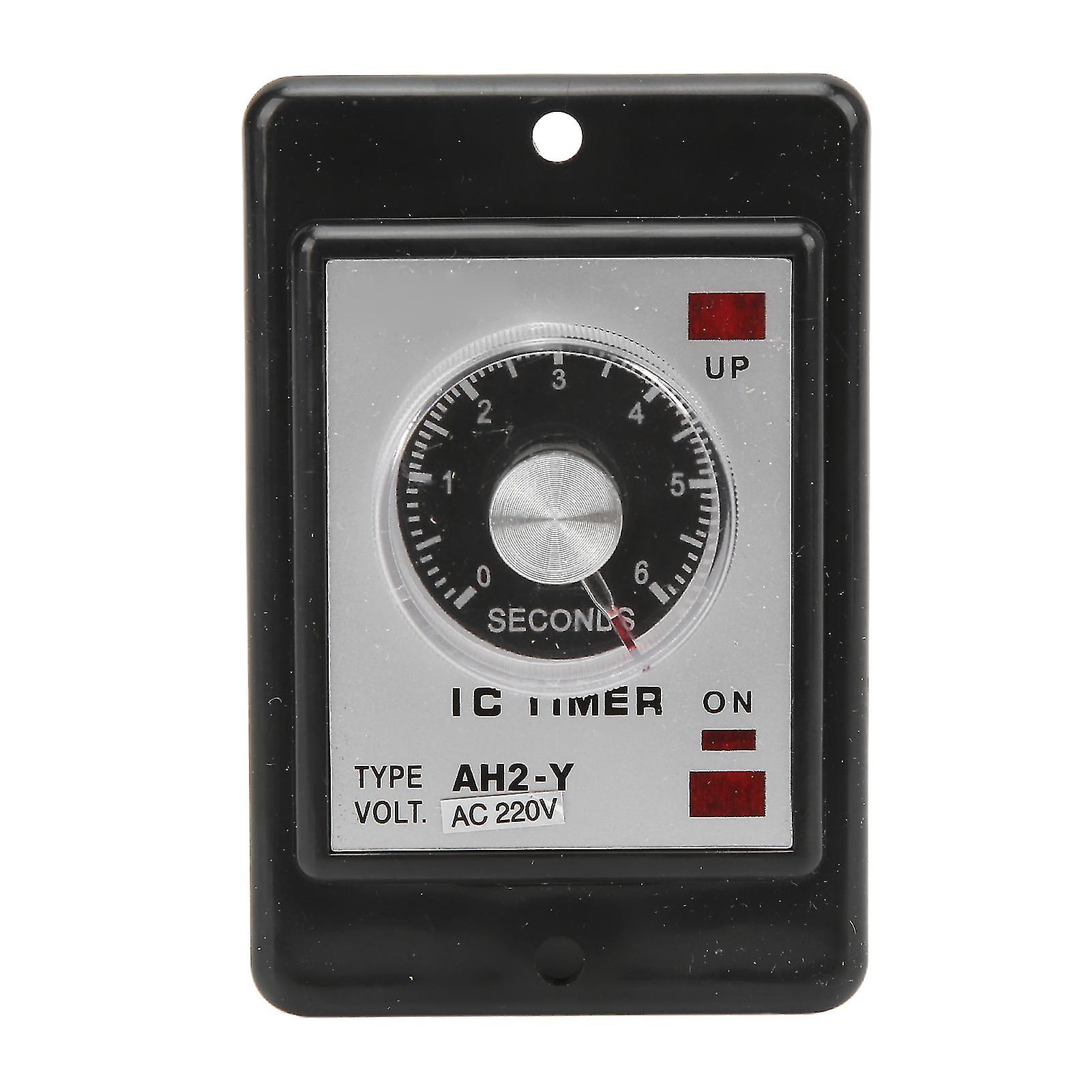 AH2‑Y 6S Time Controller Compact 8 Feet Pointer Type Timer for Automation Equipment Electromechanical Cabinets220V AC
