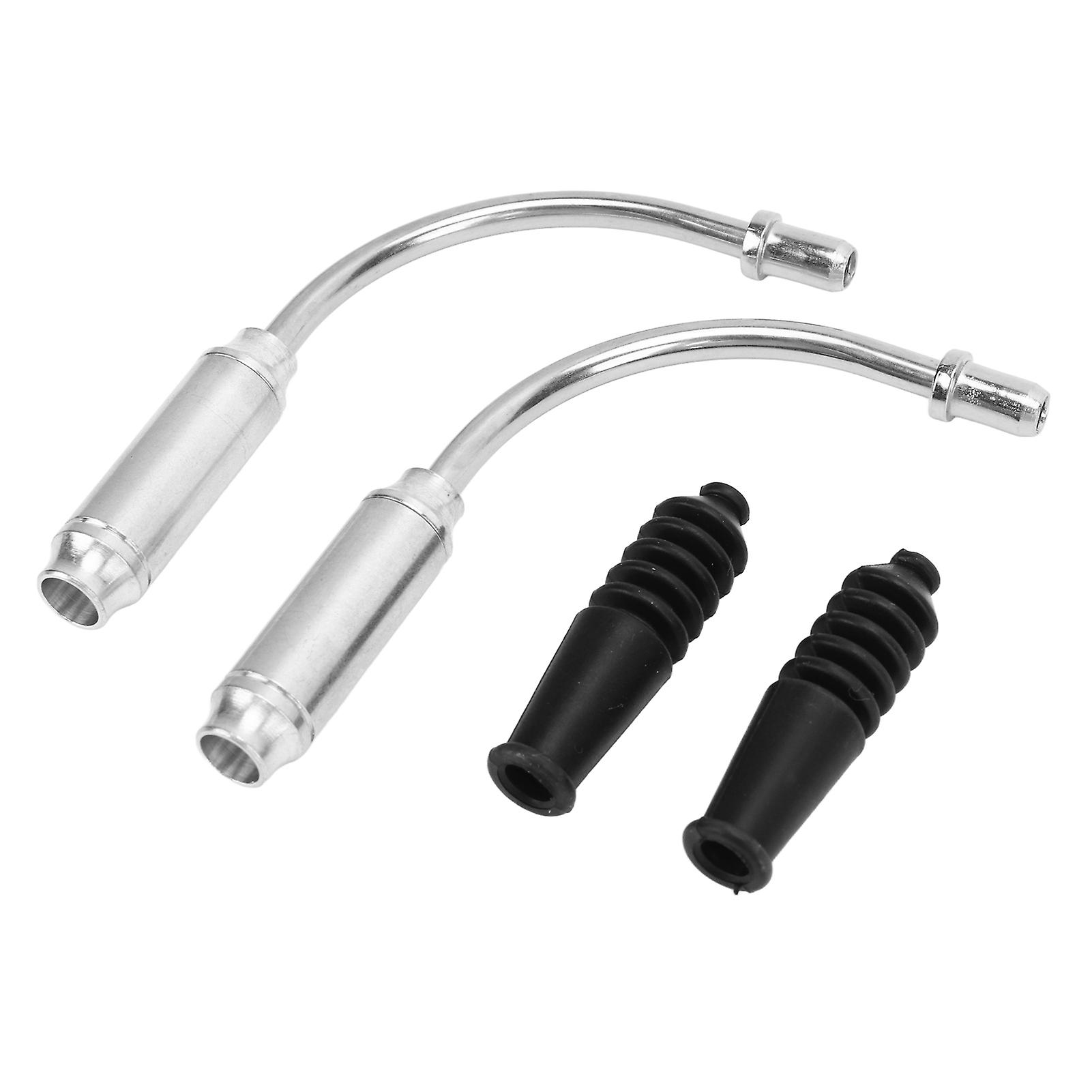 Silver Bicycle Brake Noodle Cable Pipe Bendable Rustproof Kit