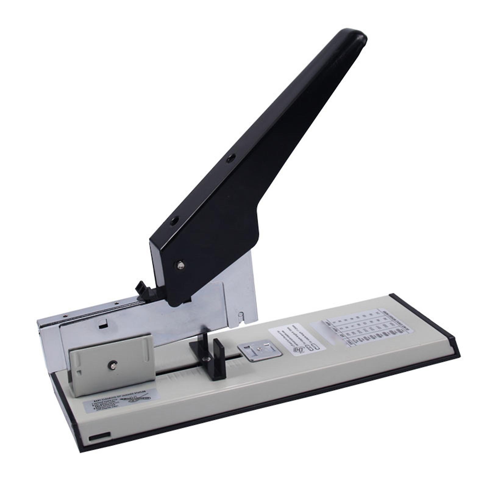 Stapler Heavy Duty Large Metal Painted Handle Steel Iron Rubber Comfortable Grip Office Stapler for Classroom